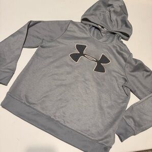 Under Armour Light Gray Pullover Hoodie